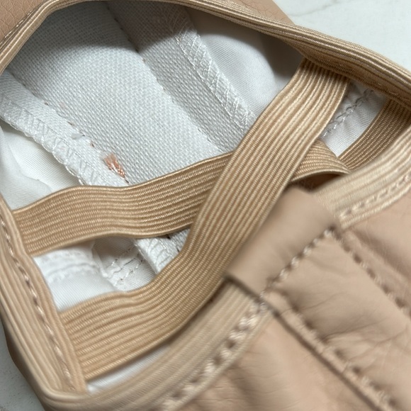 🌻4/$20 Ballet Slippers for Toddlers Full Cowhide Sole Crossbands Size 4 Yrs 10 - Picture 10 of 12